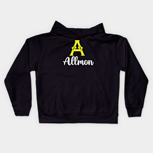 I'm A Allmon ,Allmon Surname, Allmon Second Name Kids Hoodie